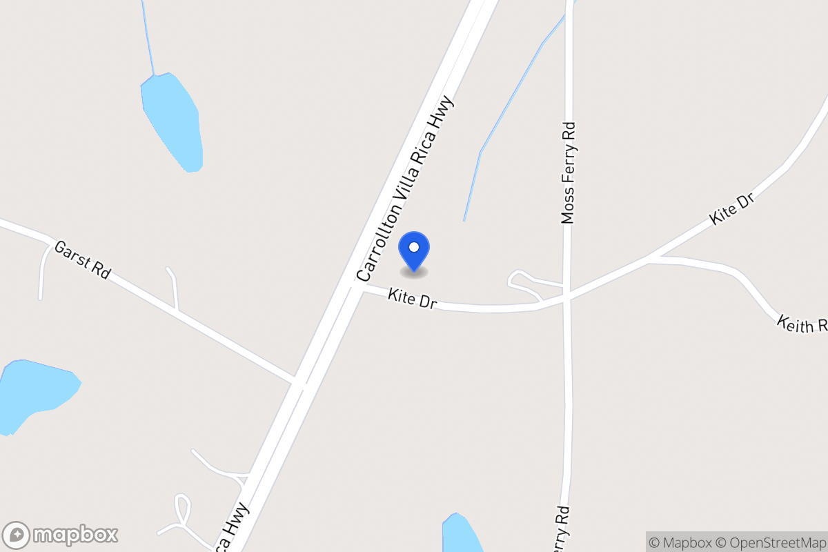 Map of 4719 Carrollton Villa Rica Hwy A/B