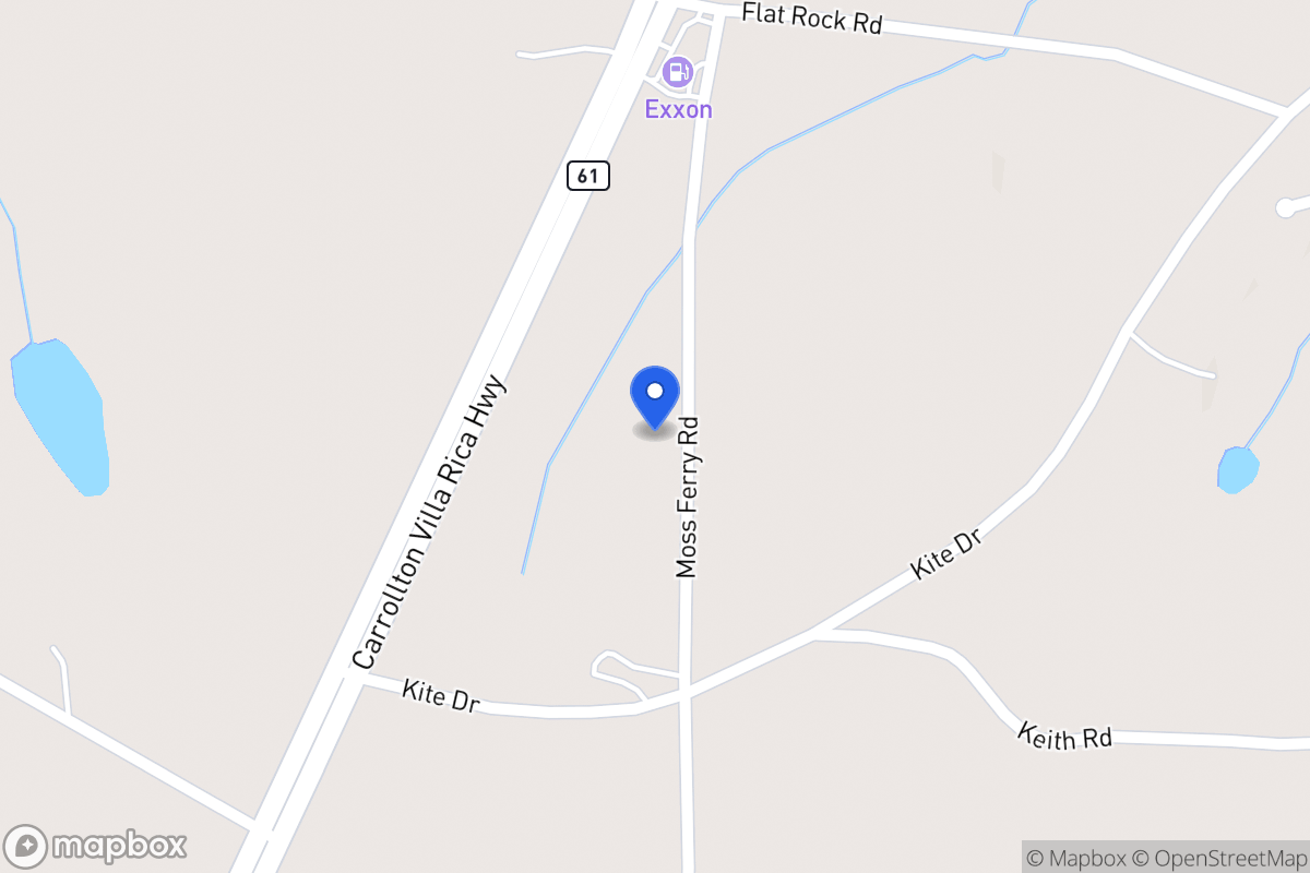 Map of 119 Moss Ferry Rd