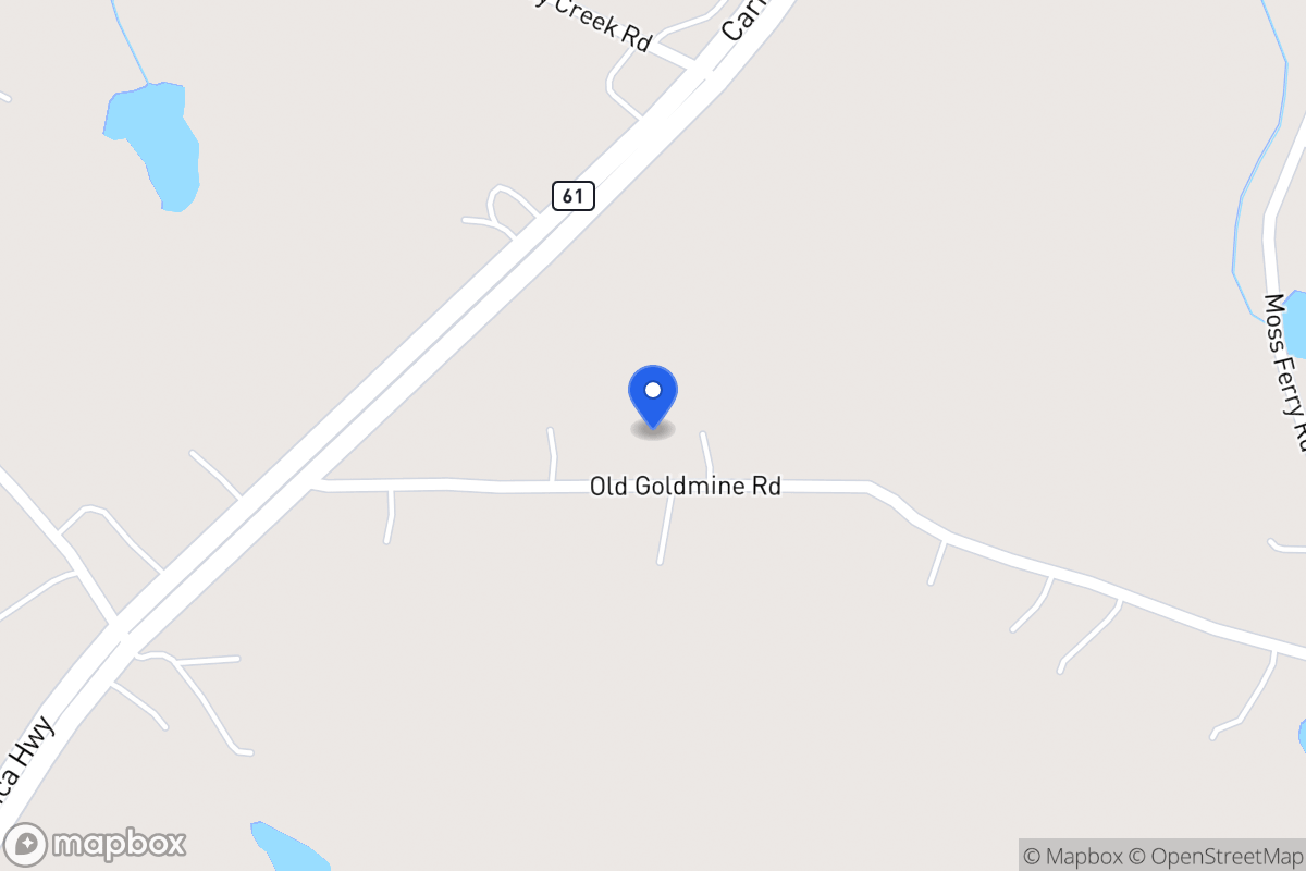 Map of 102 Old Goldmine Rd