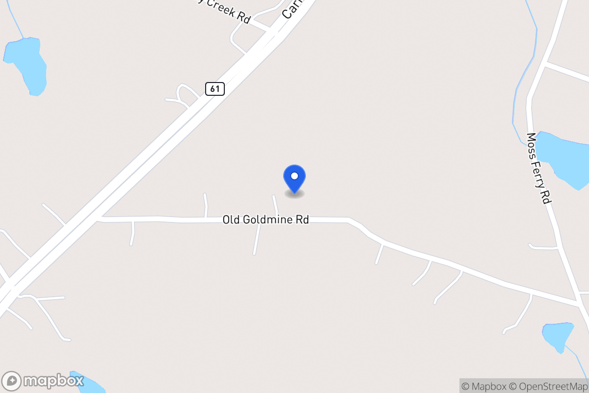 Map of 128 Old Goldmine Rd