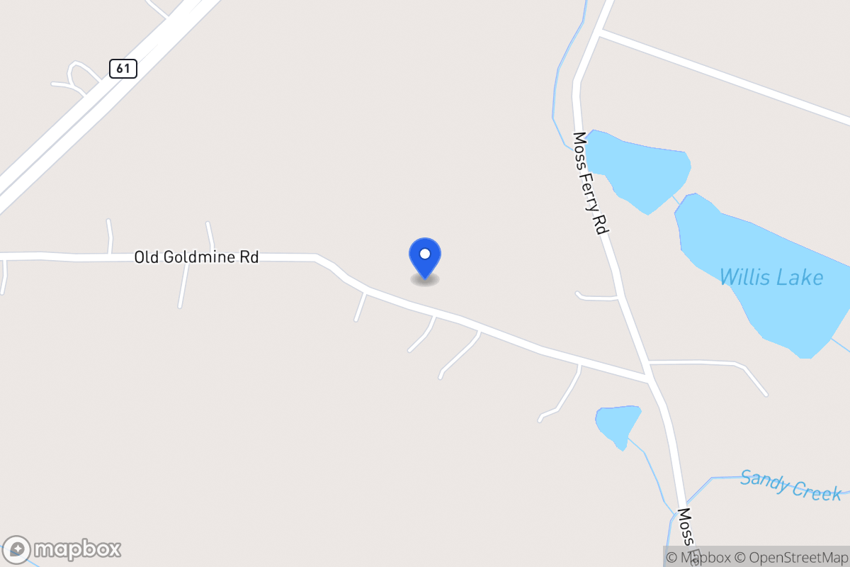 Map of 246 Old Goldmine Rd