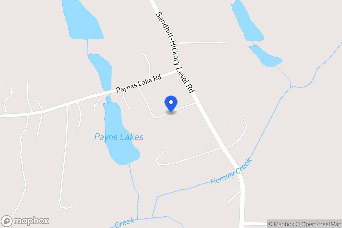 Map of 46 Paynes Lake Rd