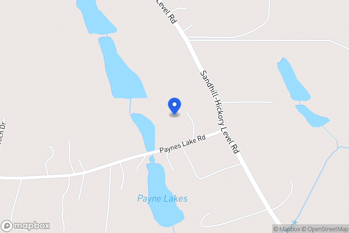 Map of 33 Paynes Lake Rd
