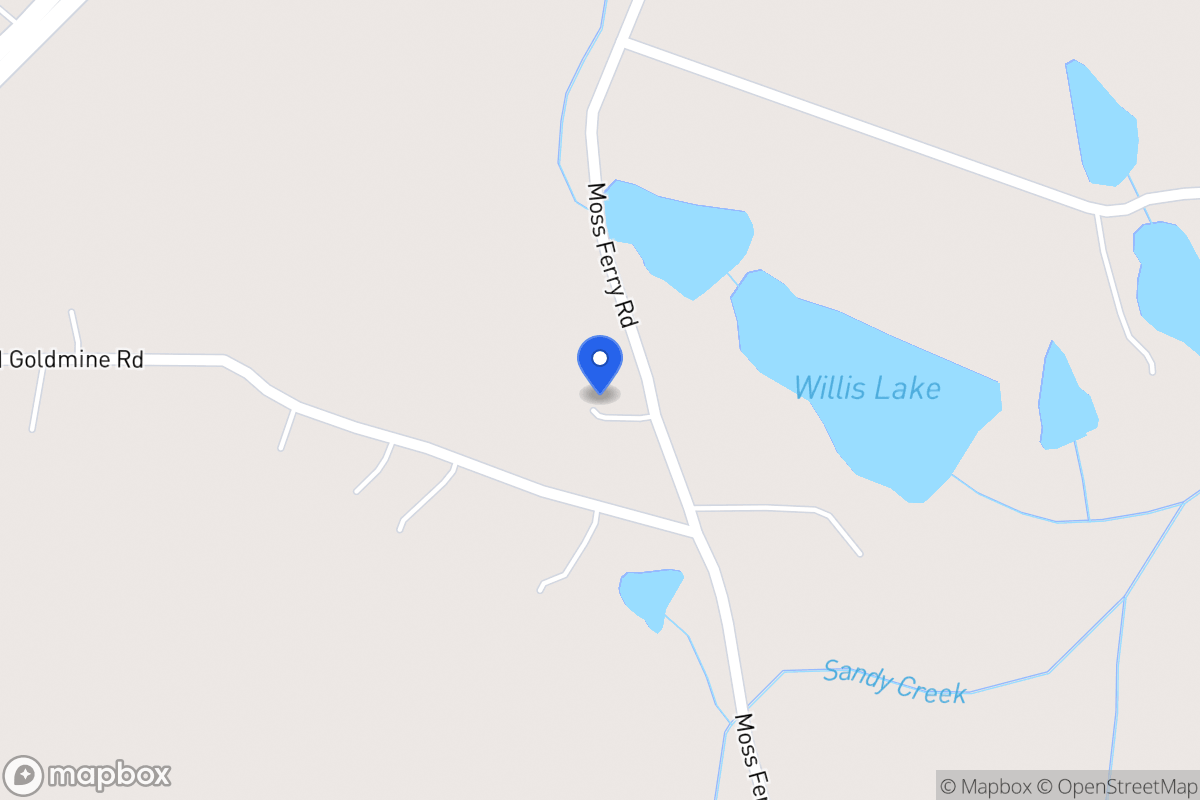 Map of 395 Moss Ferry Rd
