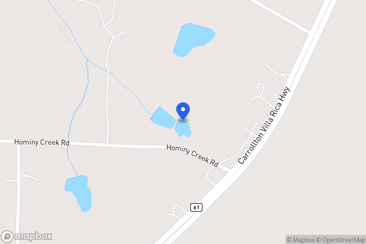 Map of 83 Hominy Creek Rd