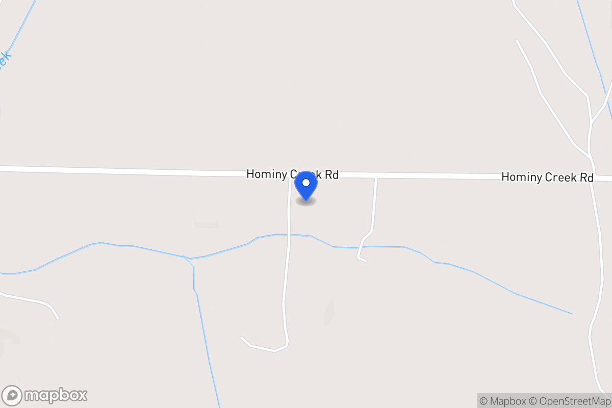 Map of 486 Hominy Creek Rd