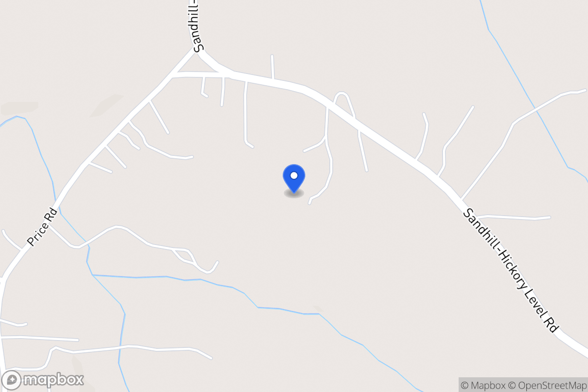 Map of 520 Sandhill Hickory Level Rd