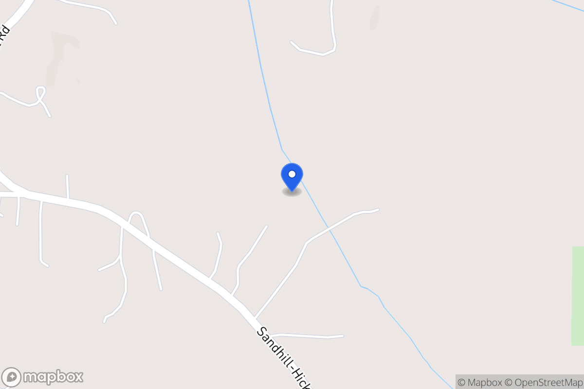 Map of 431 Sandhill Hickory Level Rd