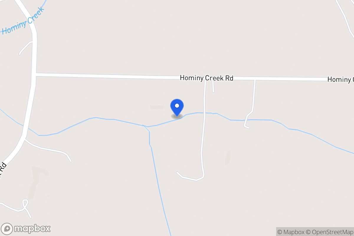 Map of 516 Hominy Creek Rd