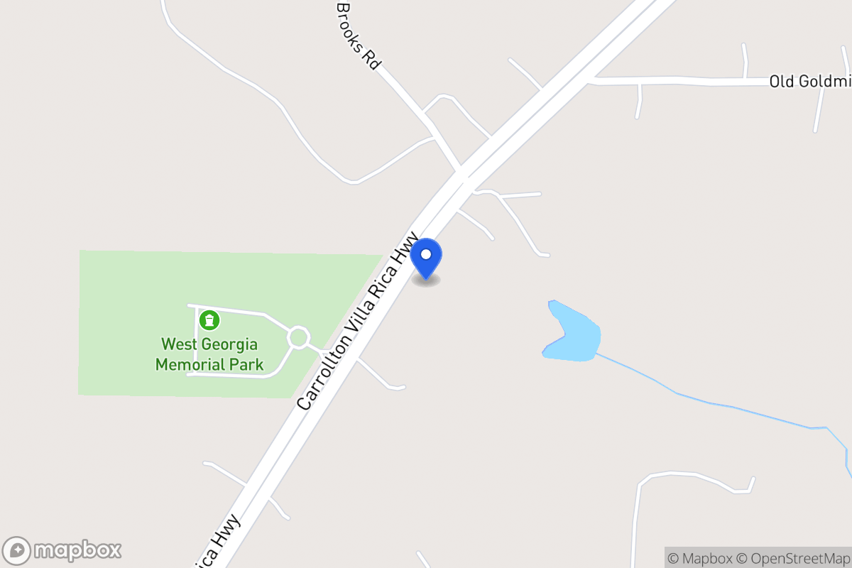 Map of 4201 Carrollton Villa Rica Hwy