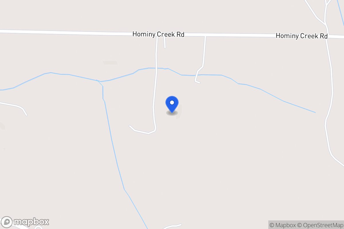Map of 472 Hominy Creek Rd