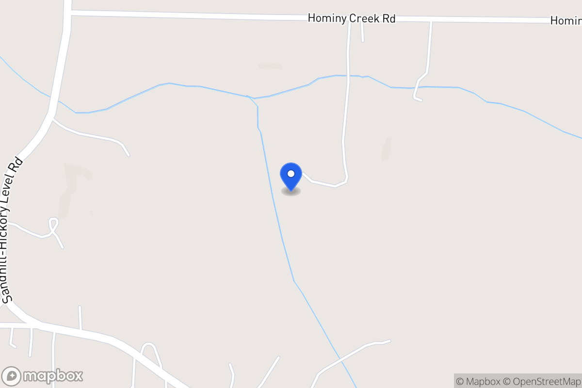 Map of 510 Hominy Creek Rd