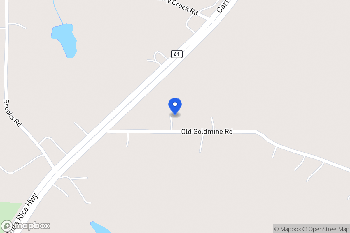 Map of 64 Old Goldmine Rd