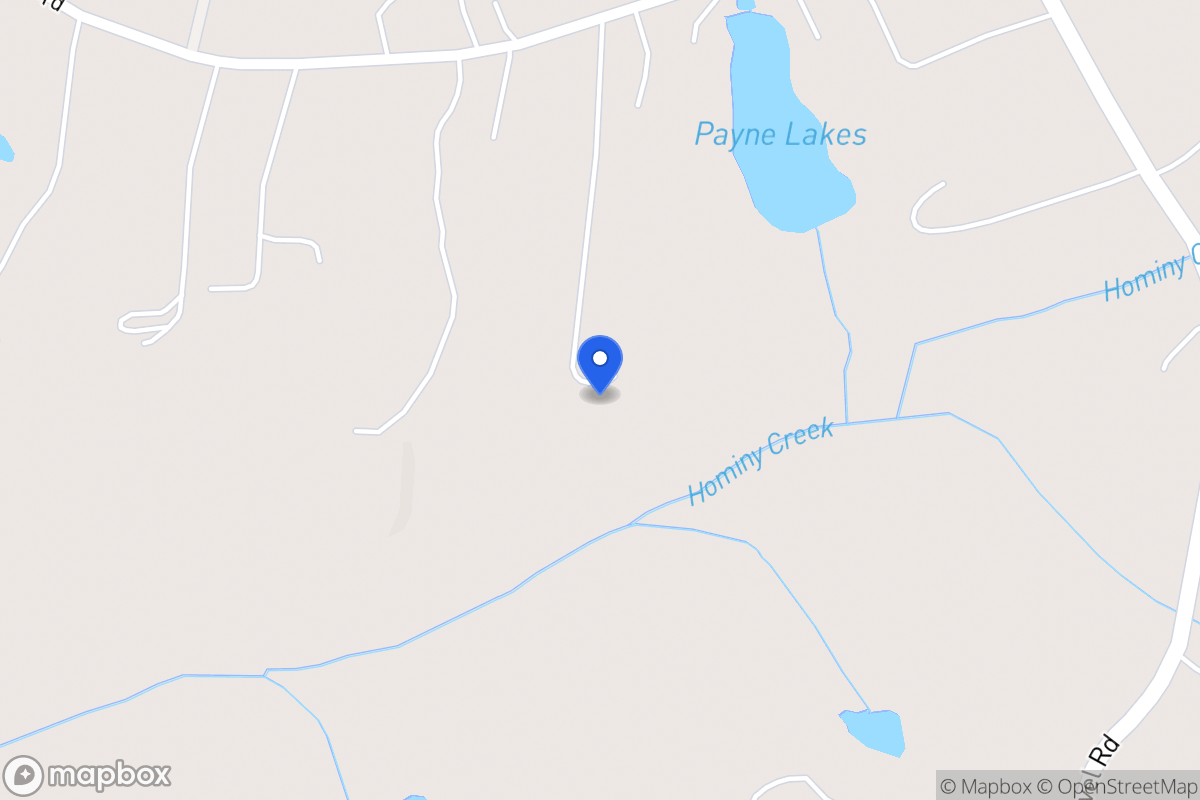 Map of 128 Paynes Lake Rd