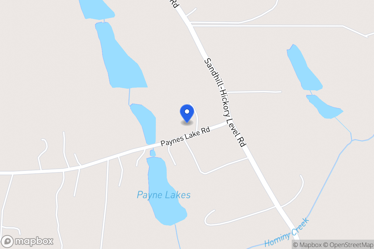 Map of 45 Paynes Lake Rd