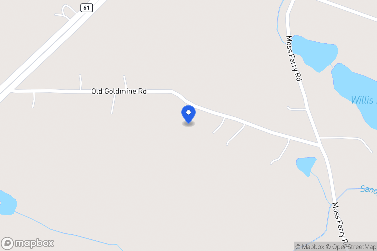 Map of 237 Old Goldmine Rd