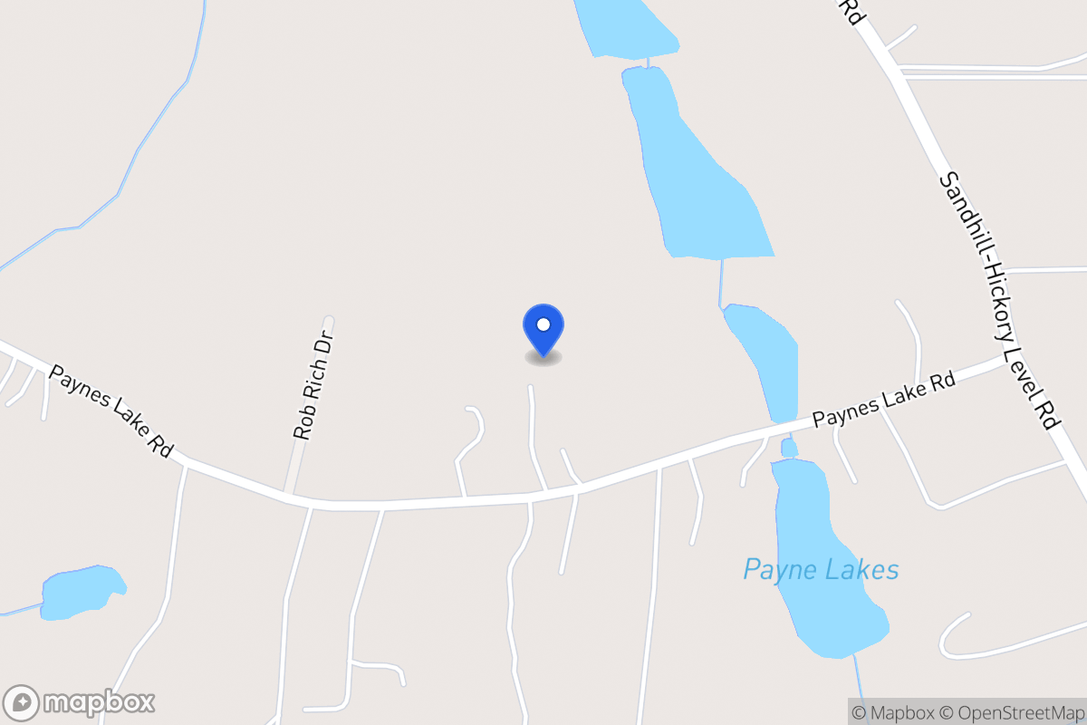 Map of 143 Paynes Lake Rd