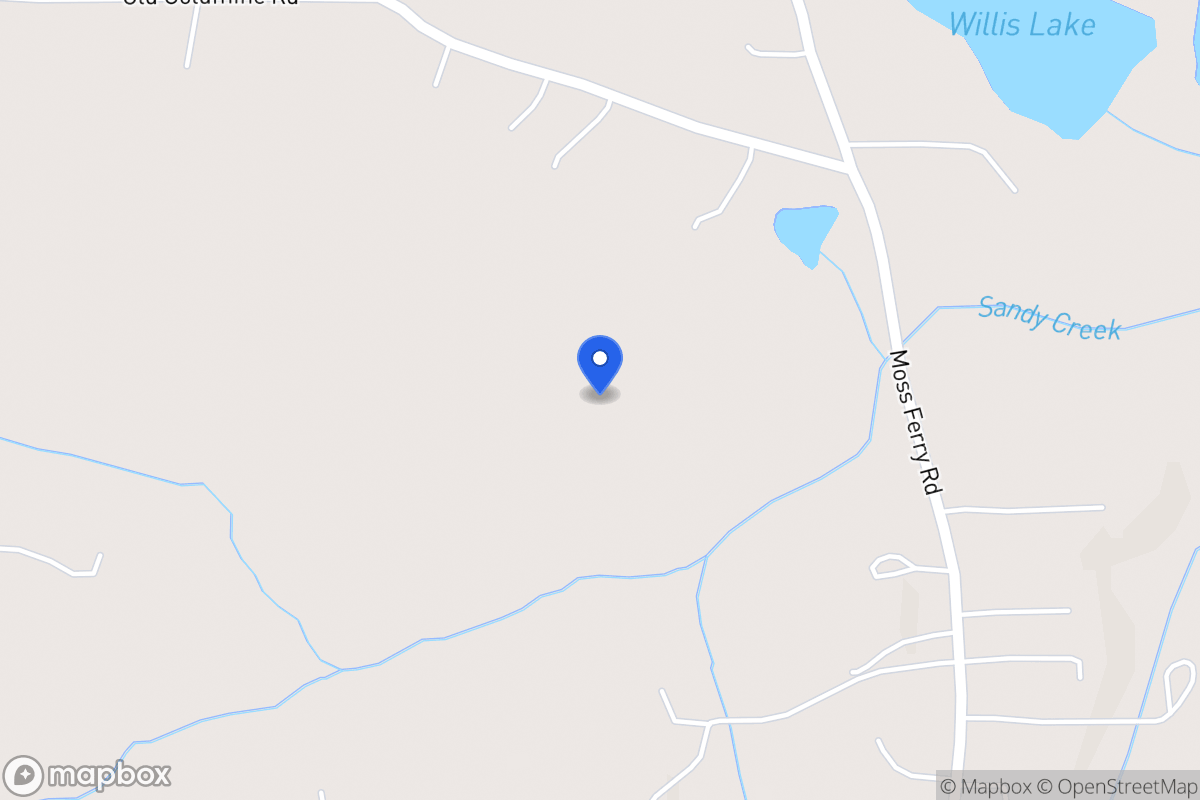 Map of Old Goldmine Rd