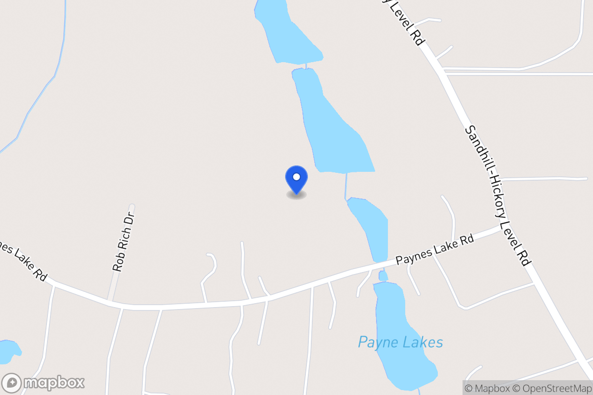 Map of 125 Paynes Lake Rd