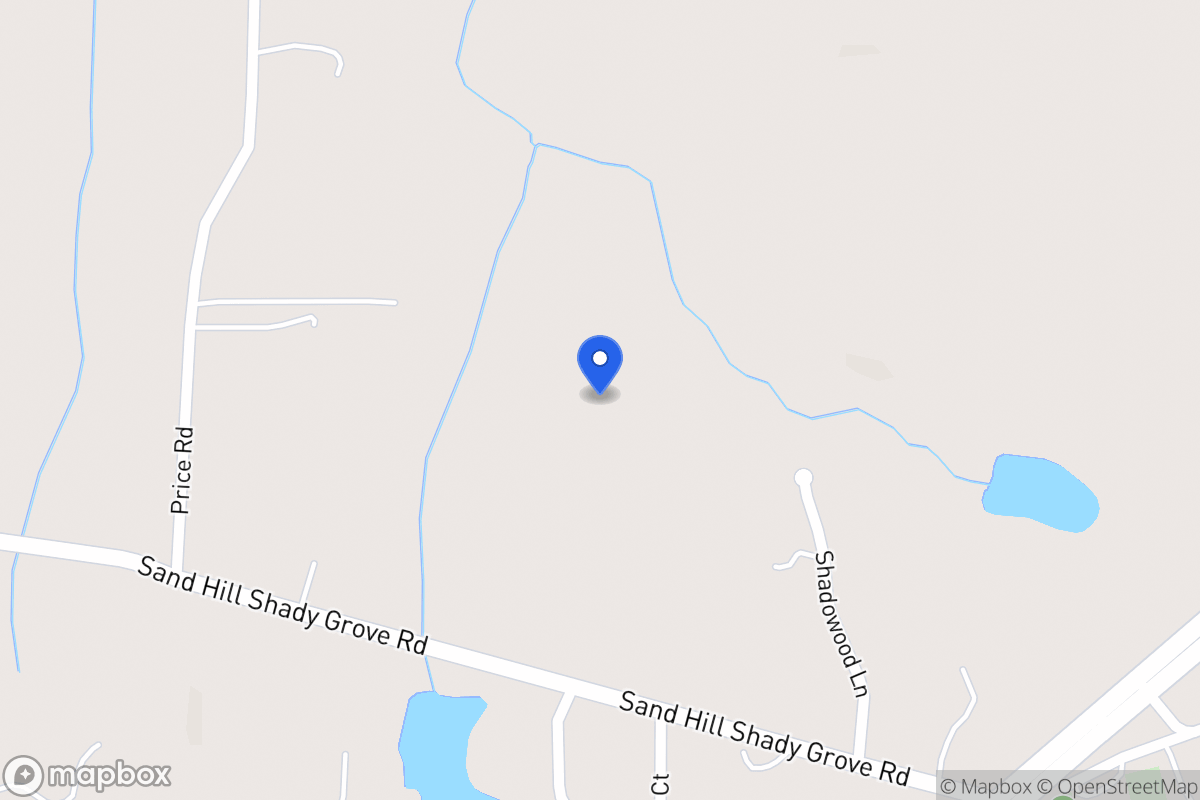 Map of 137 Sandhill Shady Grove Rd