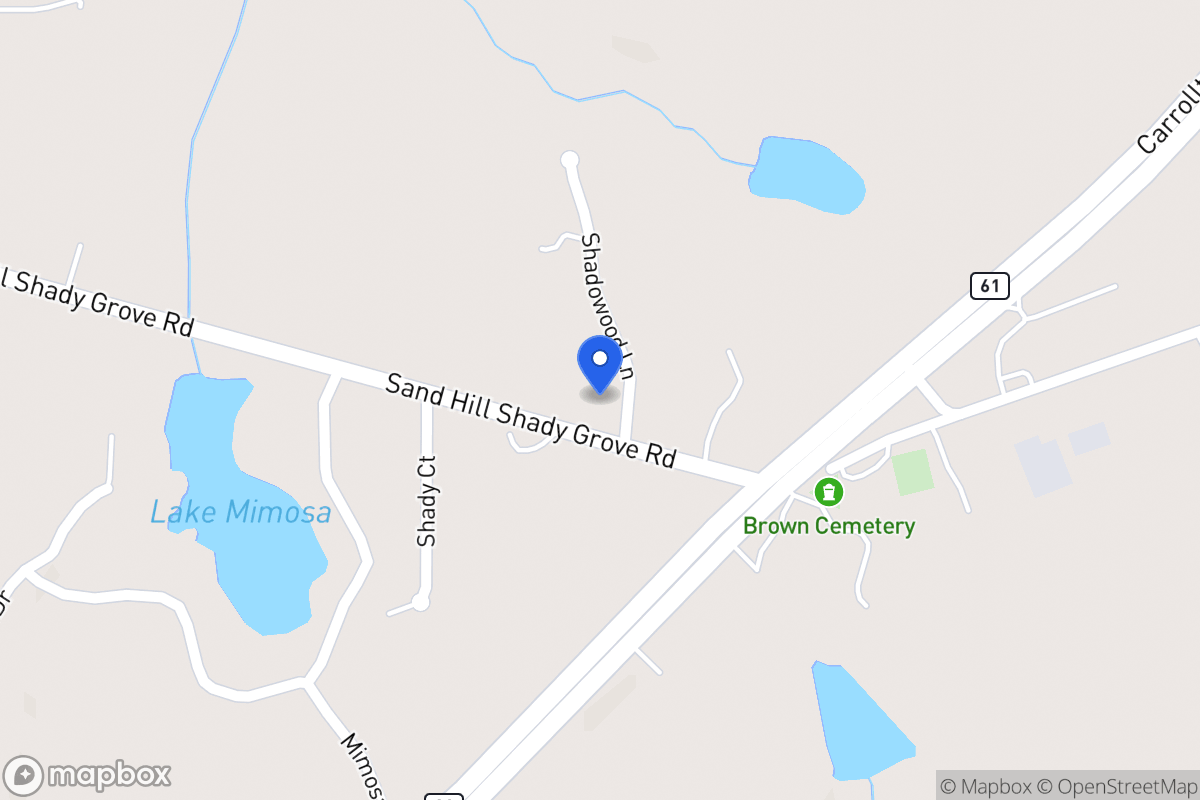 Map of 10 Shadowood Ln