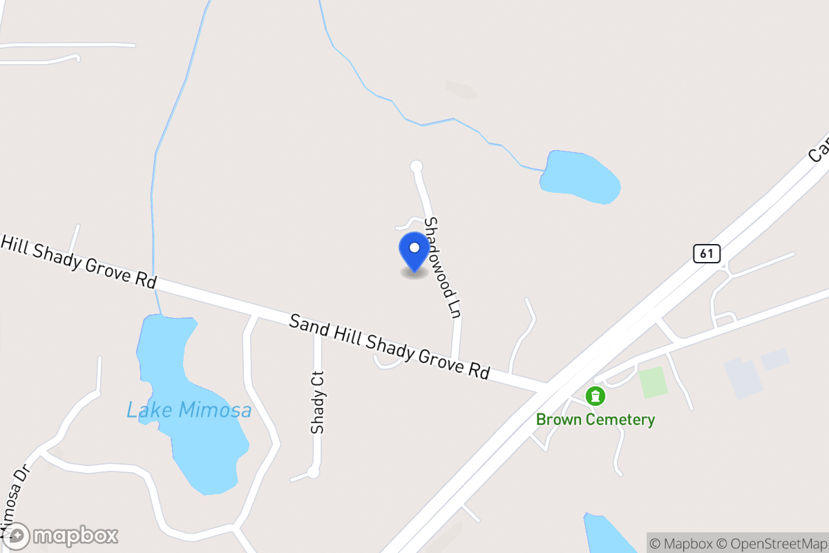 Map of 50 Shadowood Ln