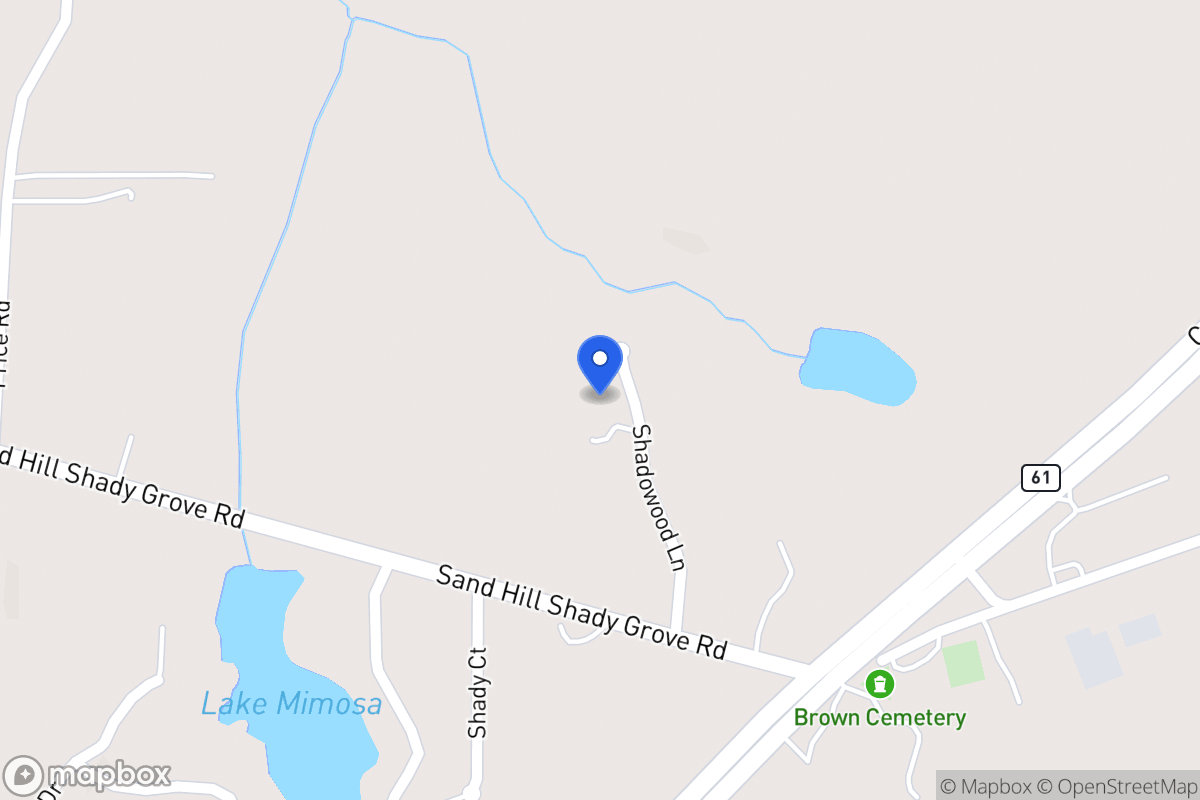 Map of 80 Shadowood Ln
