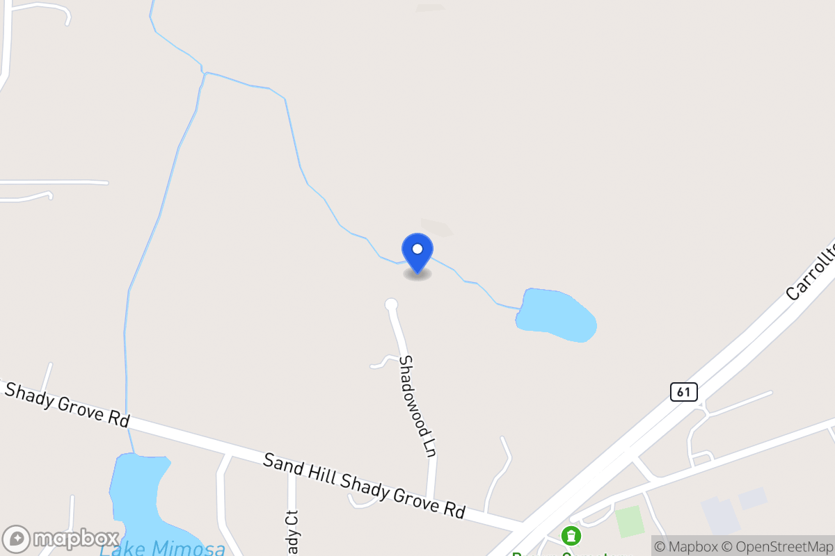 Map of 95 Shadowood Ln