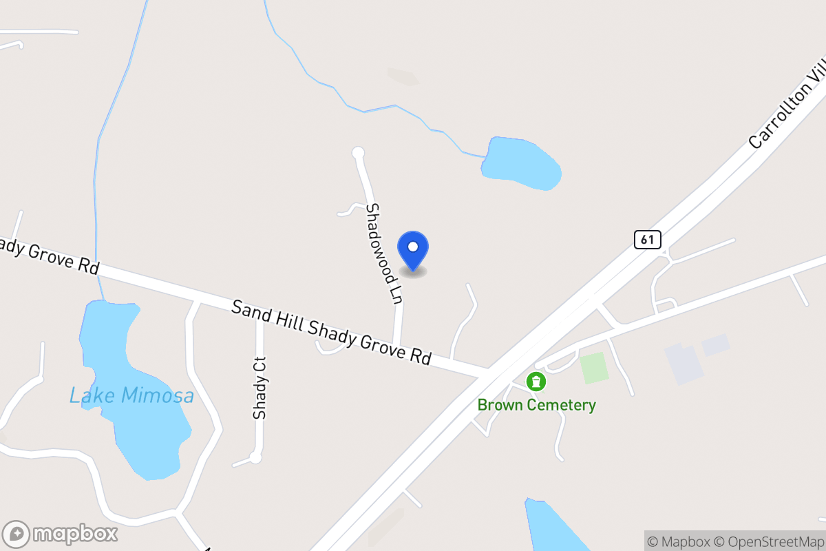 Map of 35 Shadowood Ln