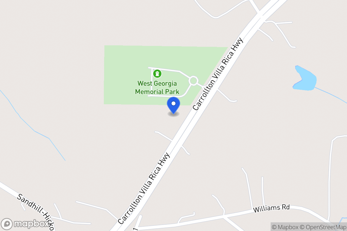 Map of 4096 Carrollton Villa Rica Hwy