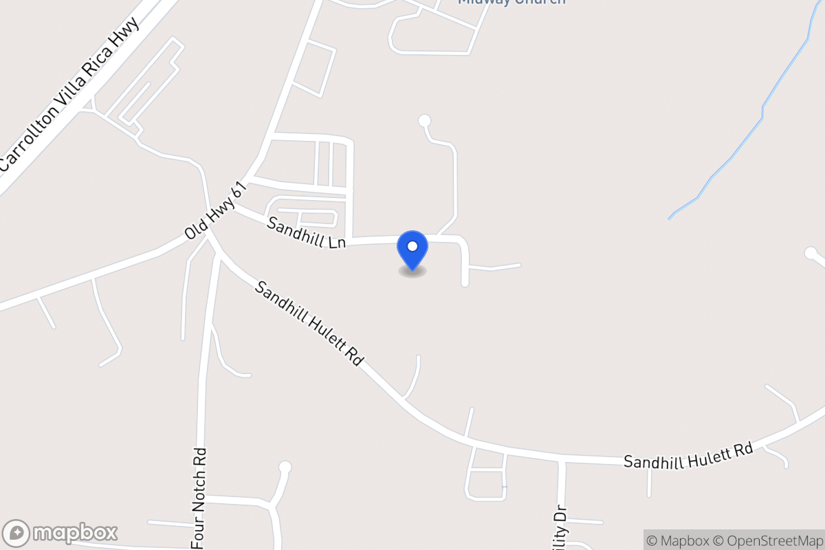 Map of 93 Sandhill Ln