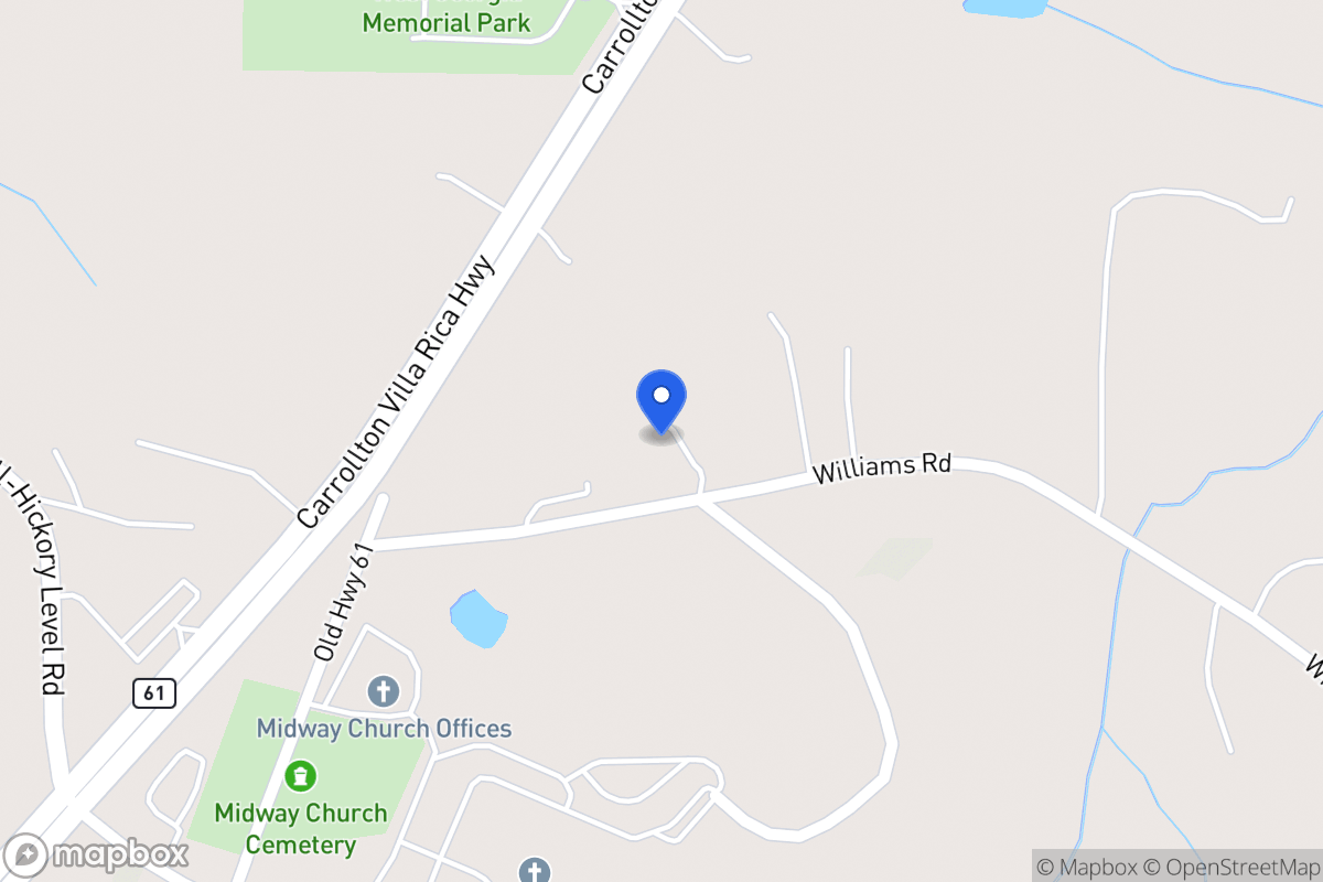 Map of 58 Williams Rd