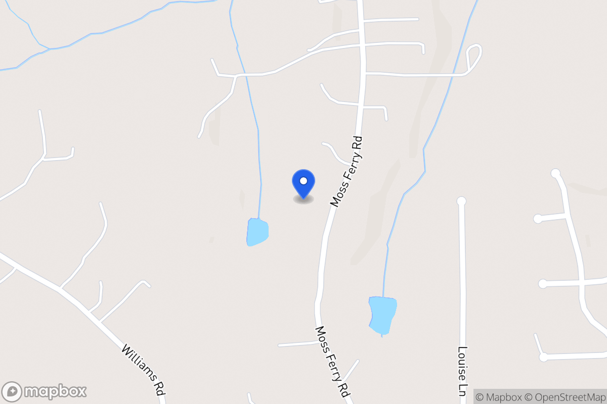 Map of 863 Moss Ferry Rd