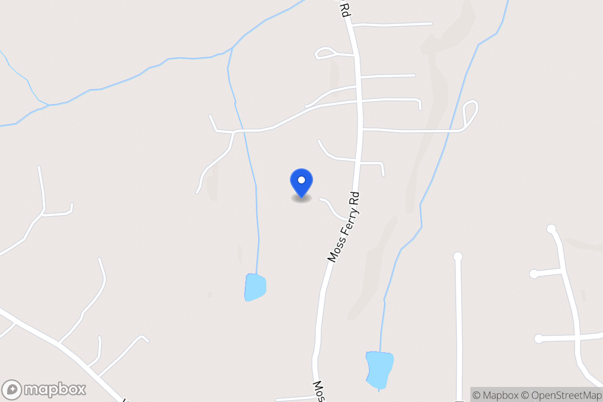 Map of 829 Moss Ferry Rd