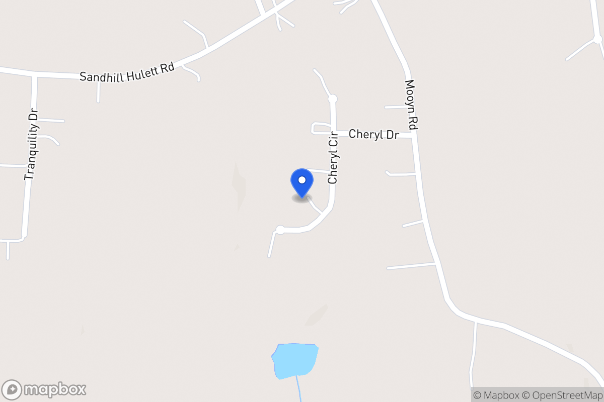 Map of 91 Cheryl Dr