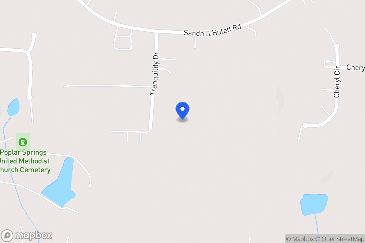 Map of 84 Tranquility Dr