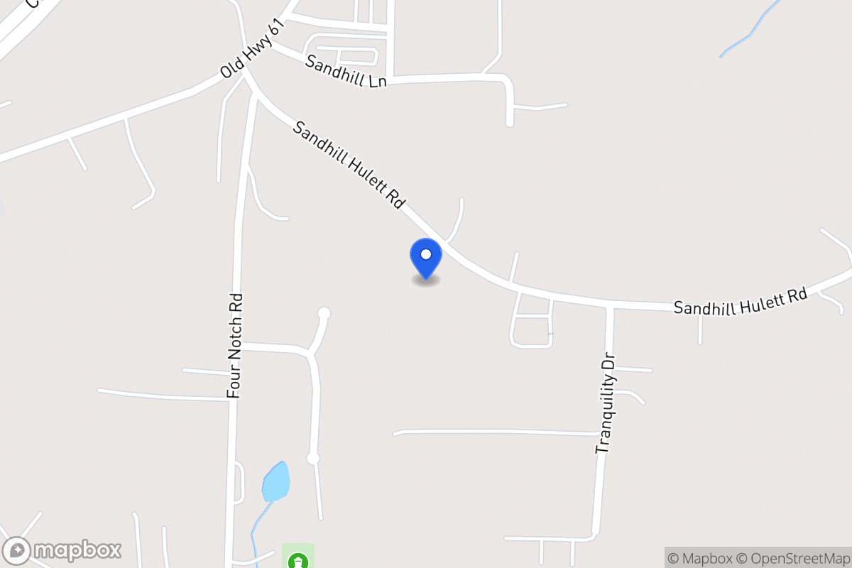 Map of 123 Sandhill Hulett Rd