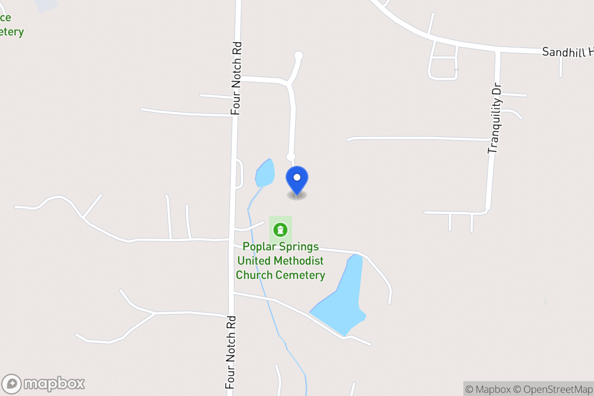 Map of 83 Stoneview Dr