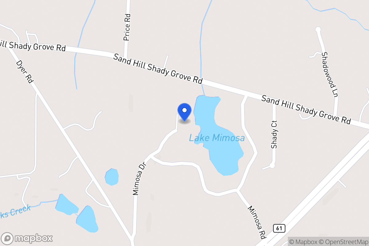 Map of 257 Mimosa Cir
