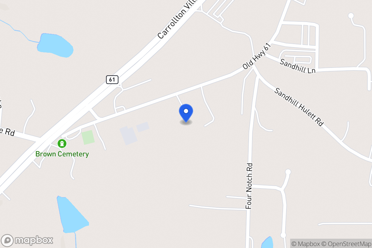 Map of 3649 Carrollton Villa Rica Hwy