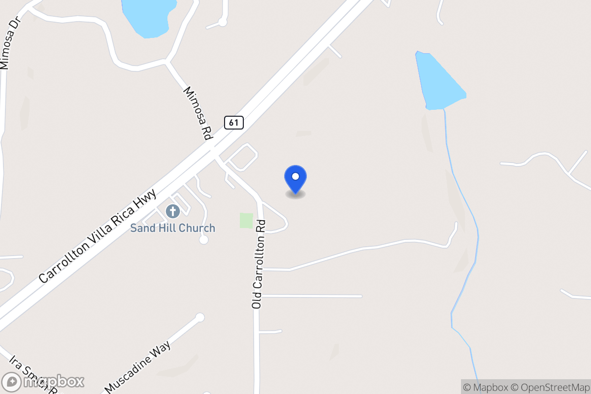 Map of 38 Old Carrollton Rd