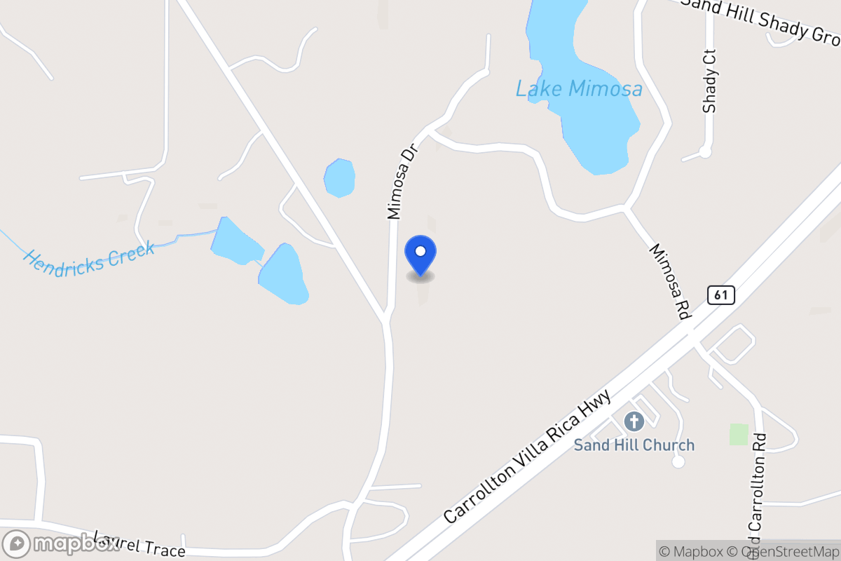 Map of 17 Mimosa Ln