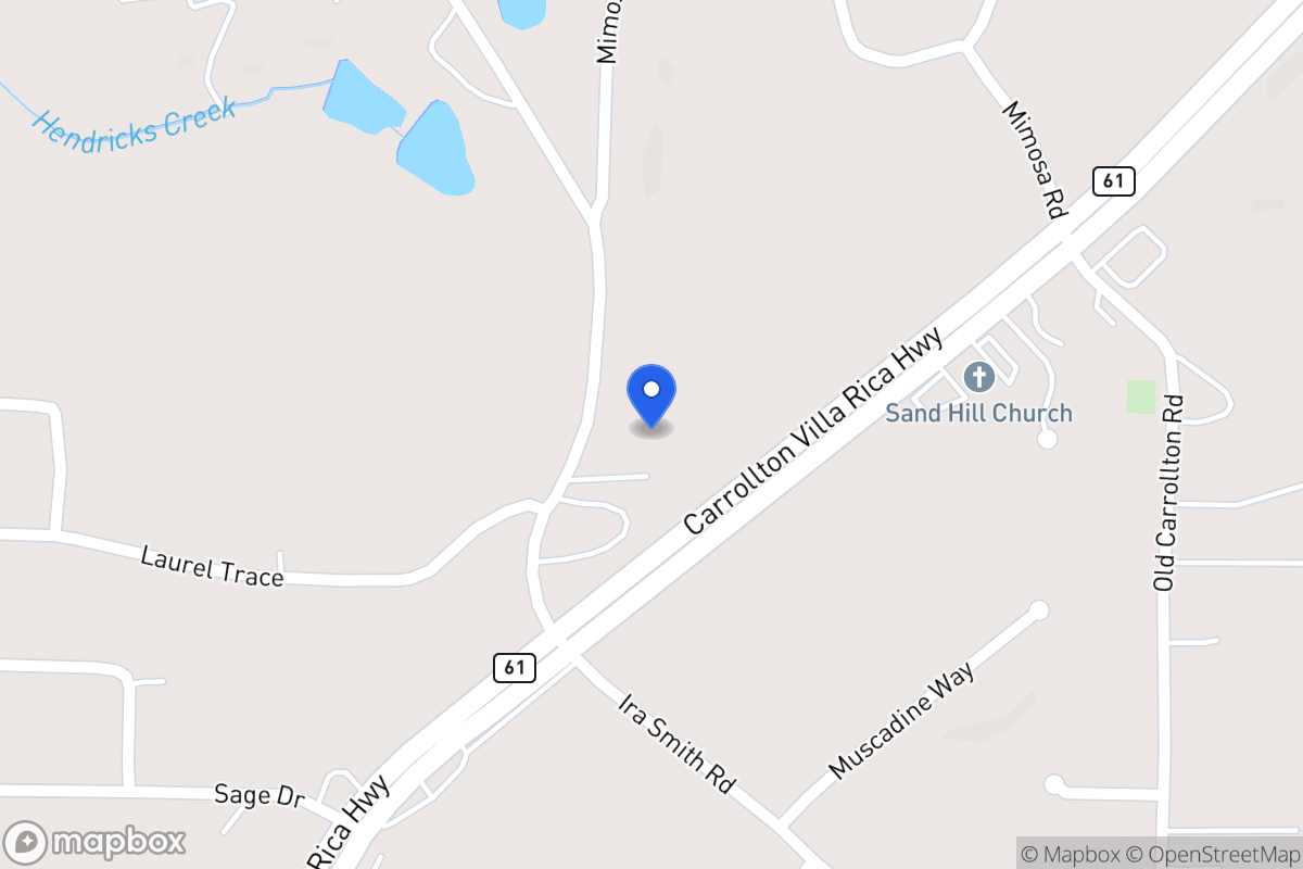 Map of 61 Dyer Rd