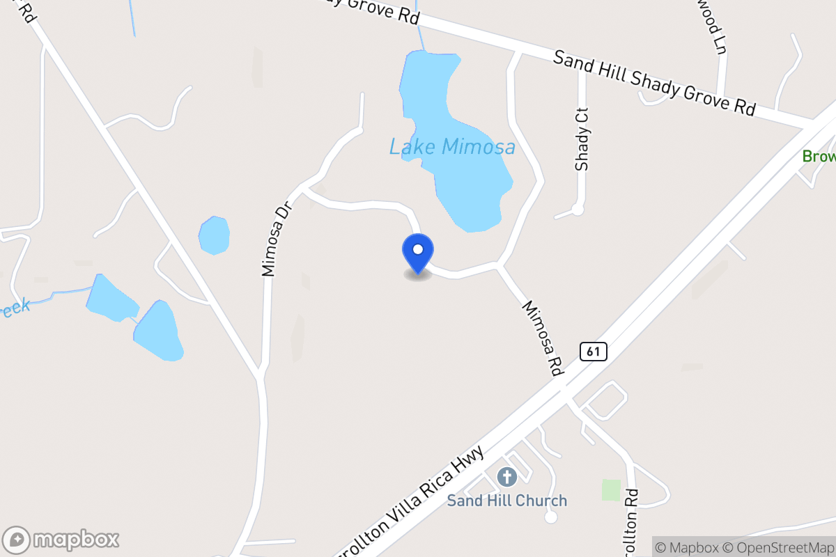 Map of 185 Mimosa Cir