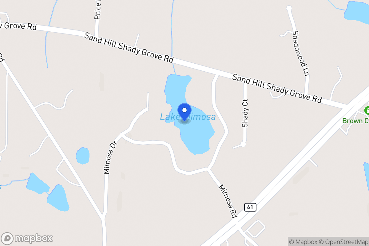 Map of 107 Mimosa Cir