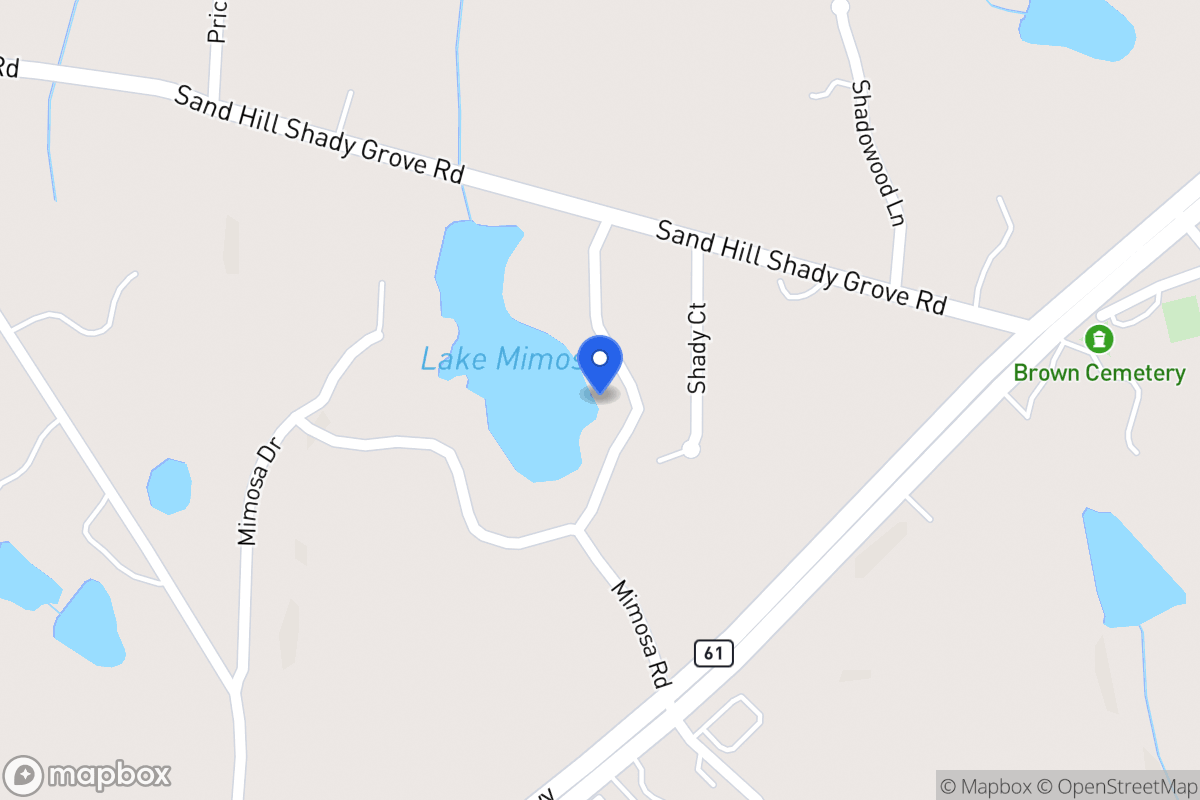 Map of 57 Mimosa Cir