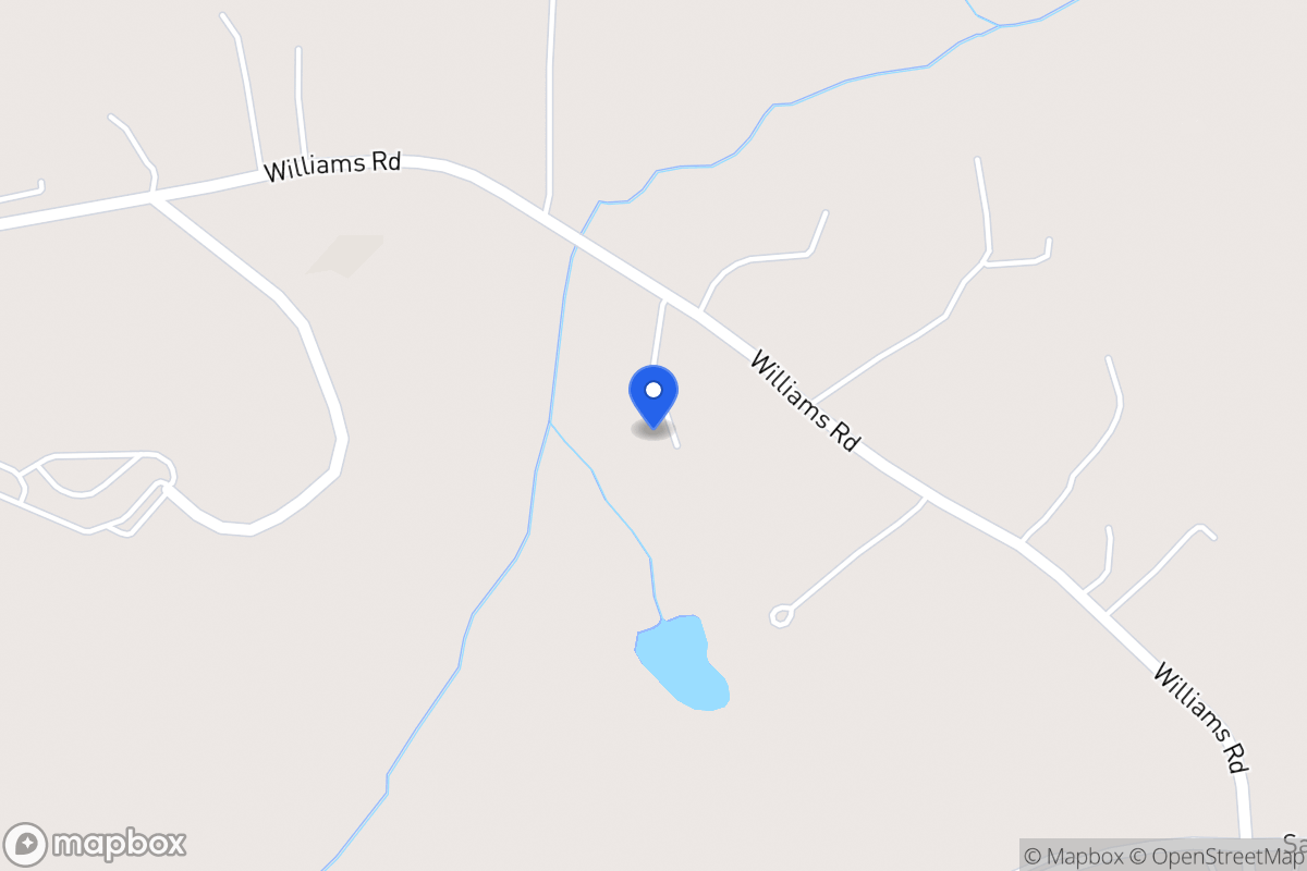 Map of 281 Williams Rd