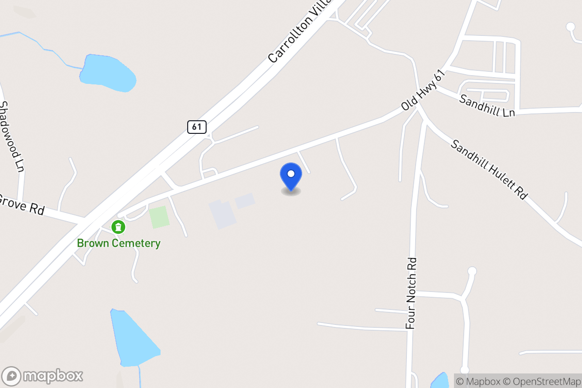 Map of 3641 Carrollton Villa Rica Hwy