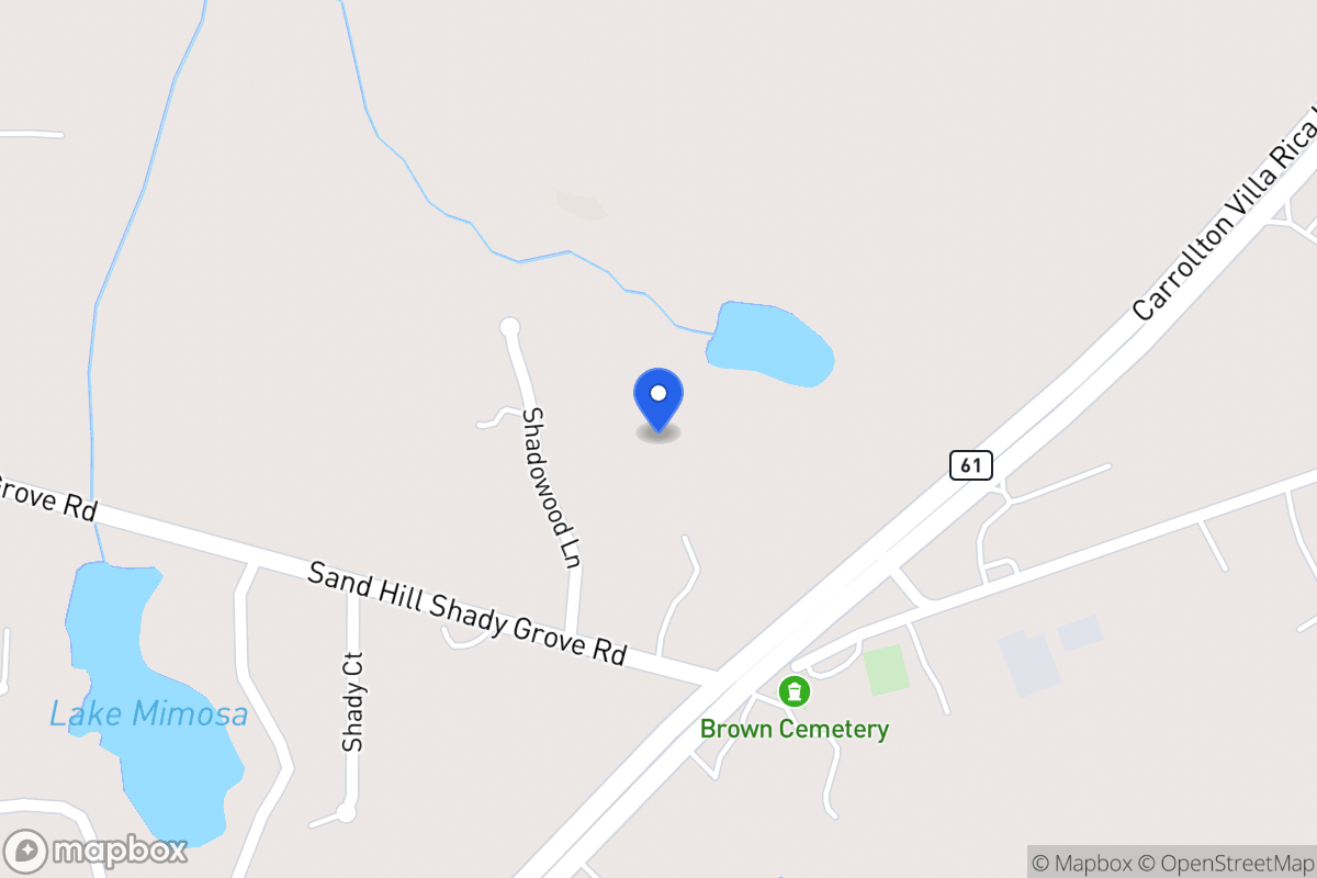 Map of 23 Sandhill Shady Grove Rd