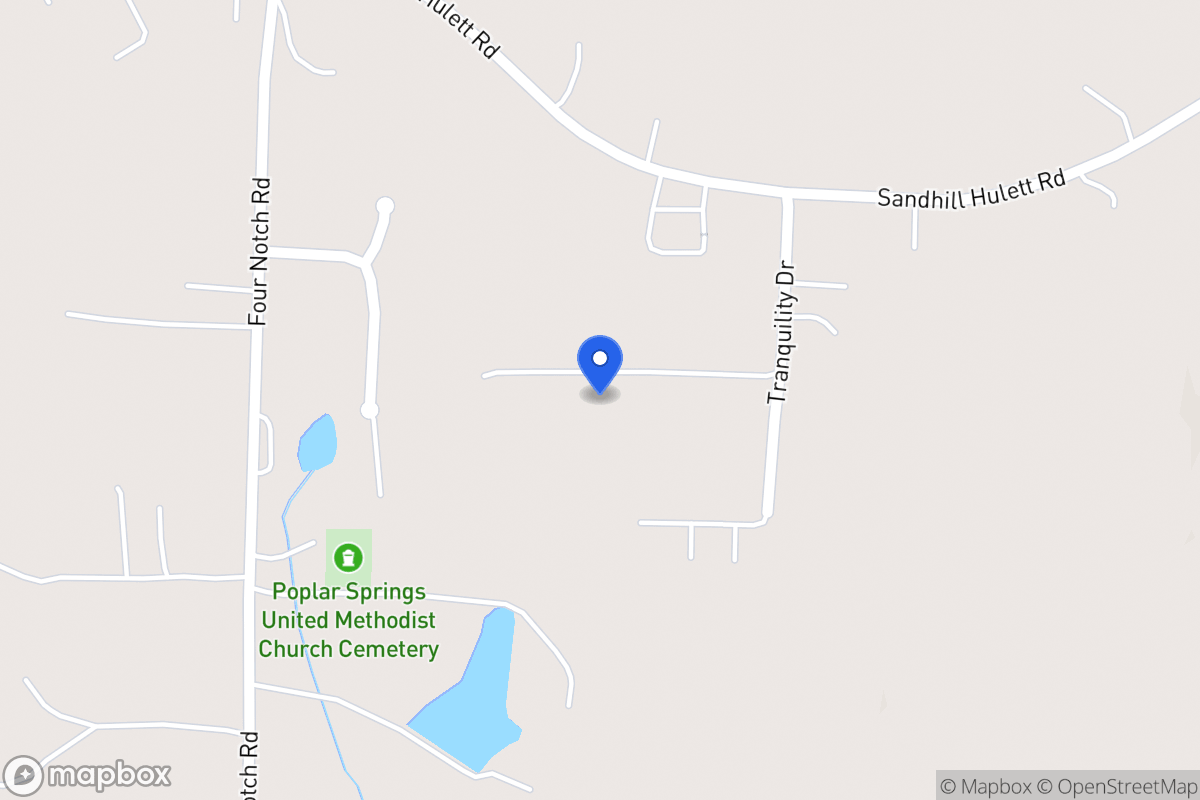 Map of 73 Tranquility Dr